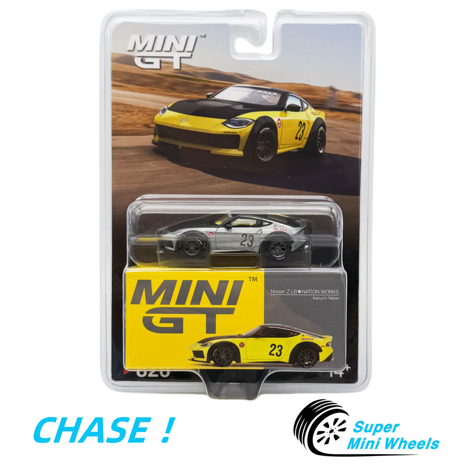 ミニカー MINI GT No35 1/64 Nissan Z GT500 #23 MOTUL AUTECH Z NISMO 2023 SUPER GT