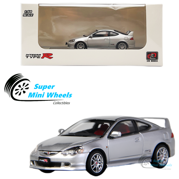 LCD Models 1:64 - Honda Integra Type R (DC5) Silver - Diecast Model