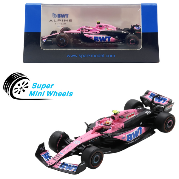 Sparky 1:64 F1 ALPINE A523 #10 BWT ALPINE F1 TEAM 2023 PIERRE GASLY