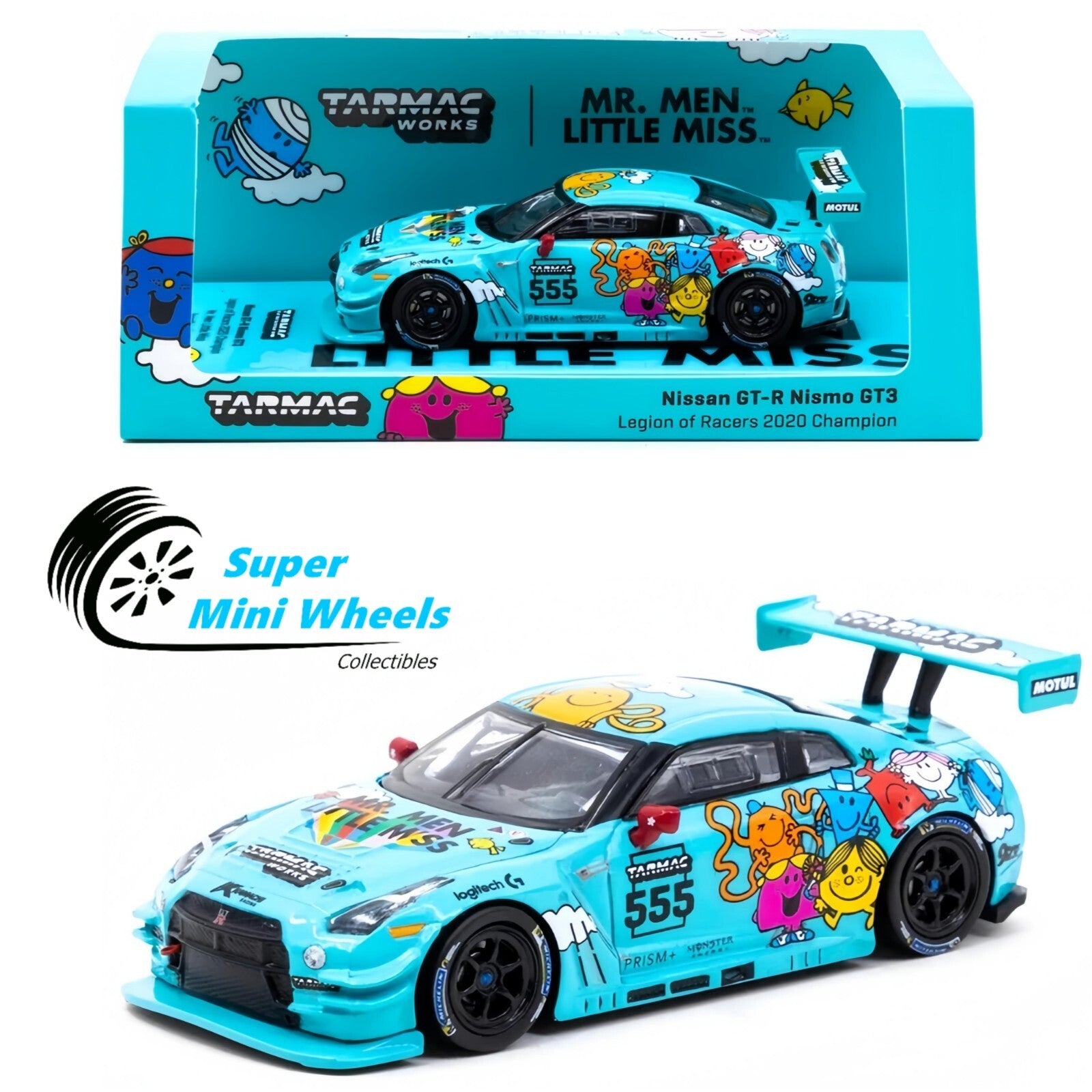 Tarmac Works Nissan NISMO GT-R LM #22 24h Le Mans 1995 1/64 Tarmac Works Nissan NISMO GT-R LM #22 24h Le Mans 1995 1/64