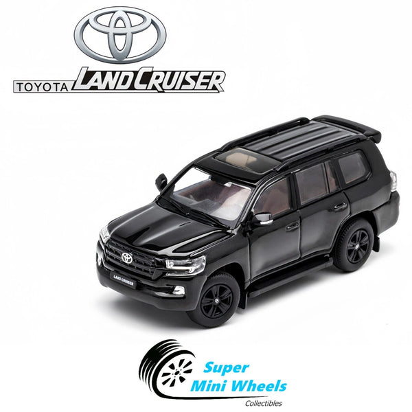 GCD 1:64 Toyota Land Cruiser LHD 2018 – Black - Diecas Model