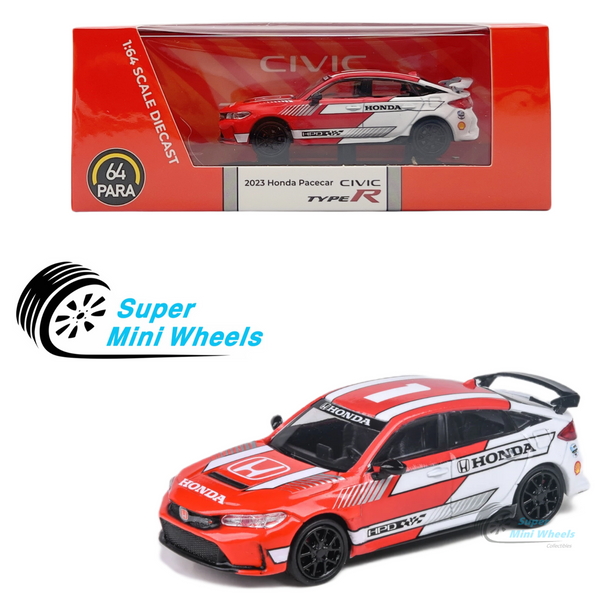 PARA64 1:64 2023 Honda Civic Type R FL5 - Indycar Pacecar