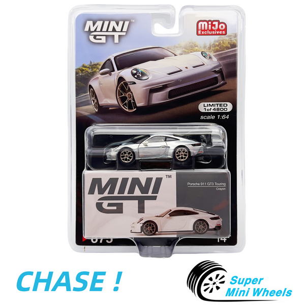 CHASE ! Mini GT 1:64 Porsche 911 (992) GT3 Touring Crayon #675