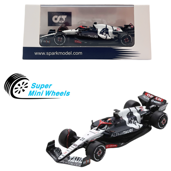 Sparky 1:64 F1 ALPHATAURI AT04 #22 SCUDERIA ALPHATAURI 2023 YUKI TSUNODA