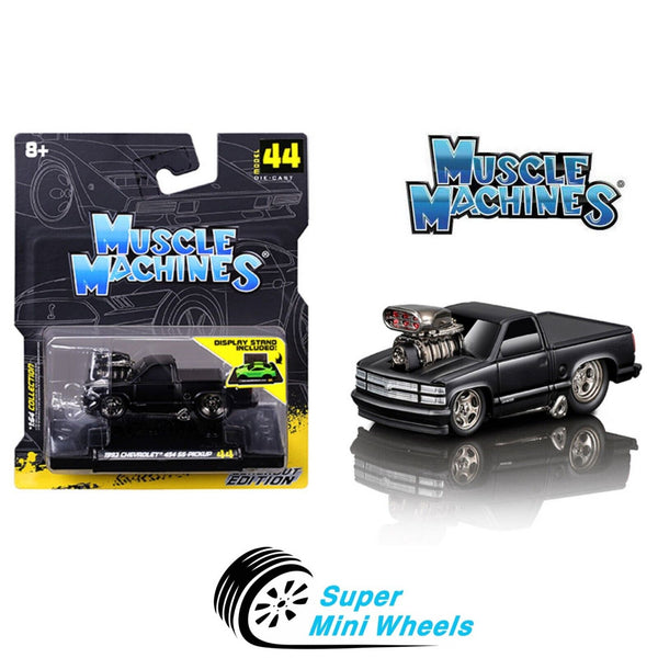 Muscle Machines 1:64 1993 Chevrolet 454 SS Pickup Truck #44