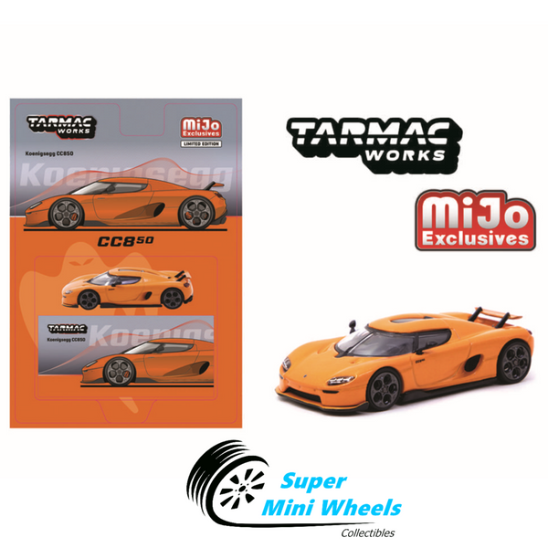 Tarmac Works 1:64 Koenigsegg CC850 – Orange