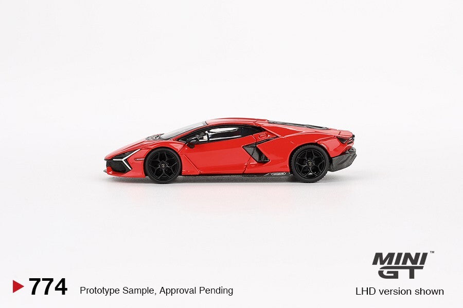 Mini GT 1:64 Lamborghini Revuelto Arancio Dac Lucido #774