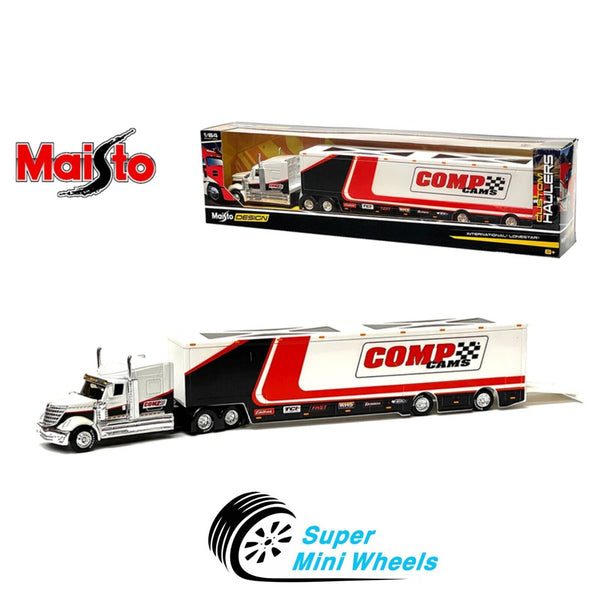 Maisto 1:64 International Lone Star COMP CAMS – Custom Haulers Design 12418-COM