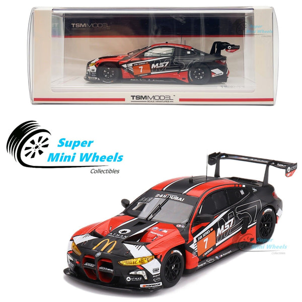 TSM-Model 1:43 BMW M4 GT3 #7 BMW M Team WRT 2023 24H Dubai TSM430736