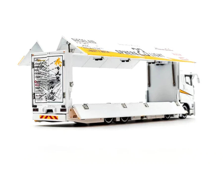 ミニカー GCD 1/64 LB-TRUCKS Fuso SPHERE Light#23 Amazon.com: Diecast Model Car Compatible with GCD 1:64