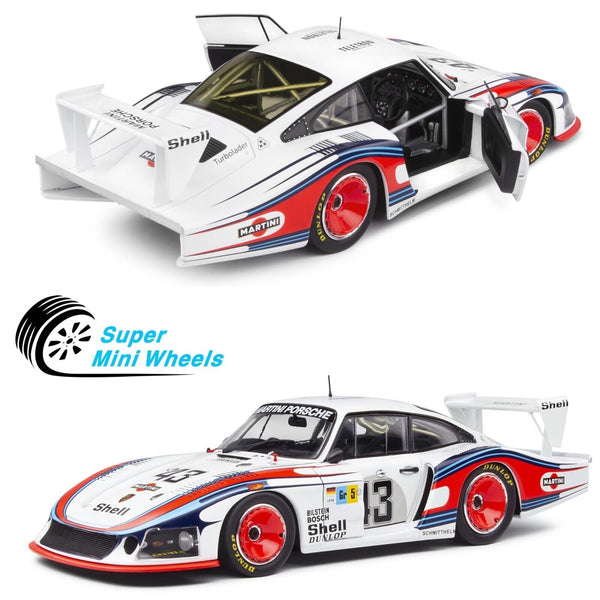 Solido 1:18 1978 Porsche 935 Moby Dick #43 24 Hours Le Mans - S1805401