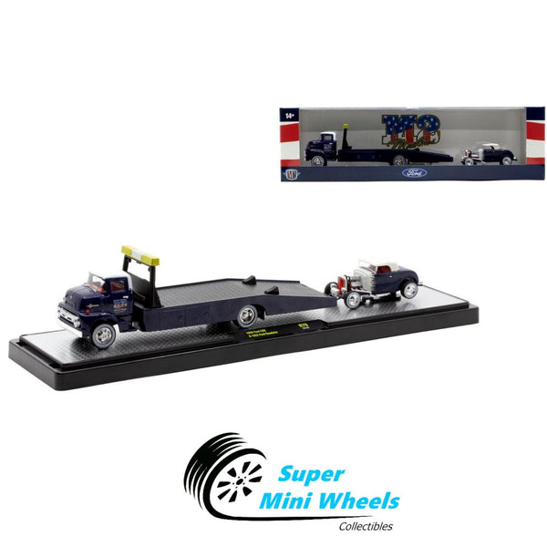 M2 Machines 1:64 Auto-Haulers 1956 Ford COE & 1932 Ford Roadster