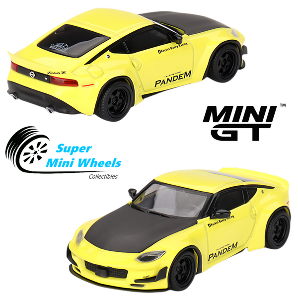 Mini GT 1:64 Nissan Z Pandem Ikazuchi Yellow #752