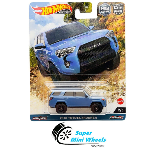 Hot Wheels Premium Car Culture 2018 Toyota 4Runner Blue