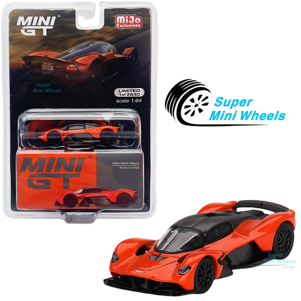 Mini GT 1:64 Aston Martin Valkyrie Maximum Orange #678