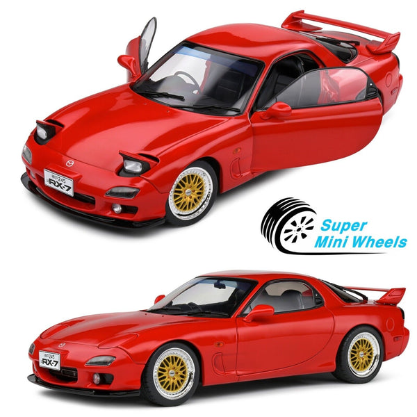 Solido 1:18 1994 Mazda RX-7 Type RS (FD3RS) – Vintage Red