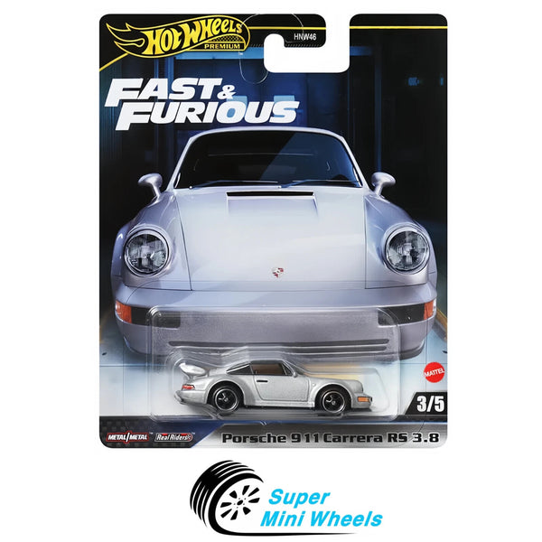 Hot Wheels Car Culture Porsche 911 Carrera RS 3.8 Silver HRT97