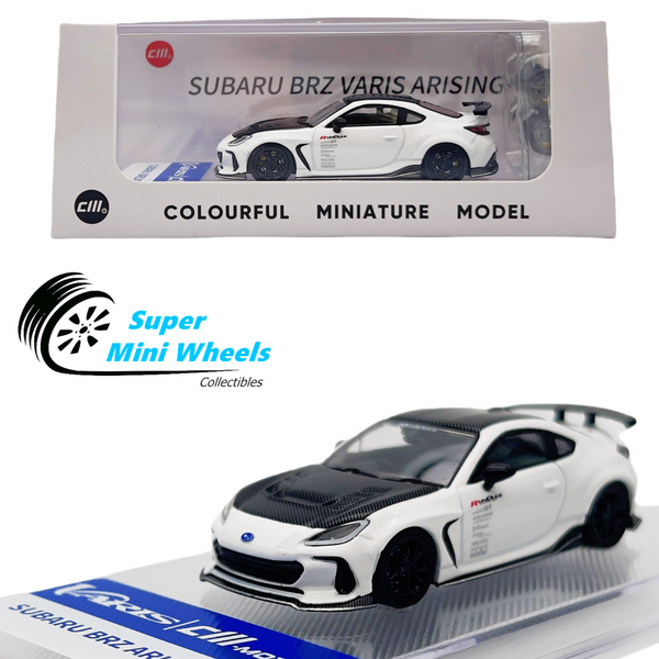 CM-Model 1:64 Varis Subaru BRZ Arising - 1 (White)