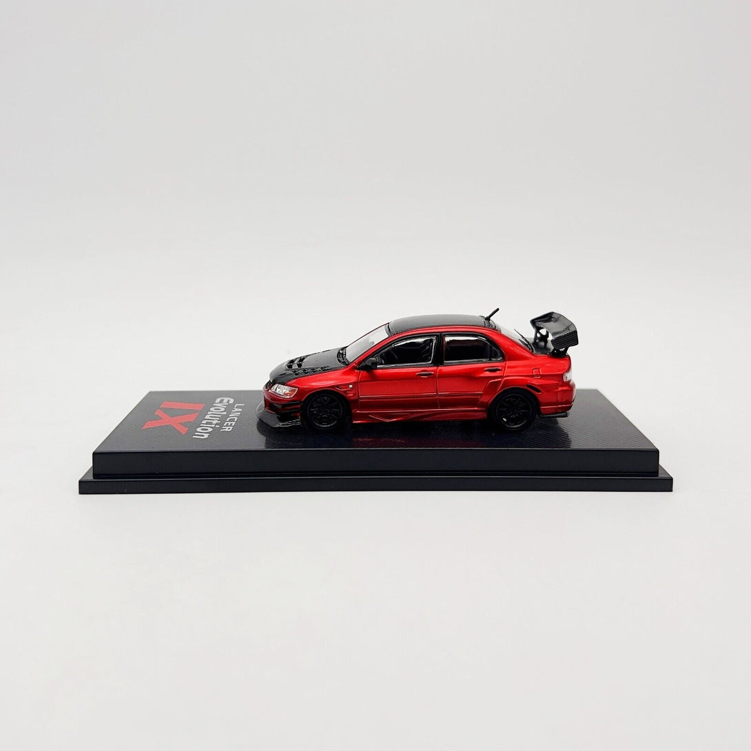 Modellino In Miniatura Mitsubishi Lancer 1/64 Tarmac Works Evo X Final Edition Metallise Rosso Nero Rhd Modellino In Miniatura Mitsubishi Lancer 1/64 Tarmac Works Evo X Final Edition Metallise Rosso Nero Rhd