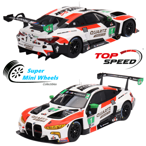 Top Speed 1:18 BMW M4 GT3 #1 2023 IMSA Sebring 12 Hrs GTD Winner TS0508