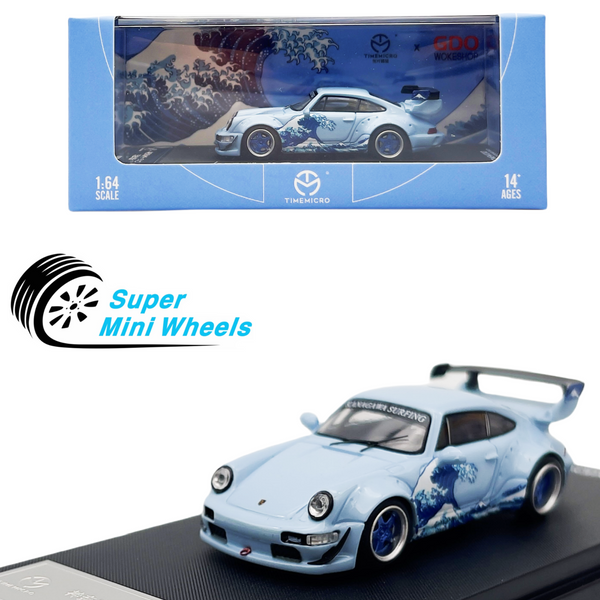 TimeMicro 1:64 Porsche RWB 993 KANAGAWA SURFING - Diecast Model