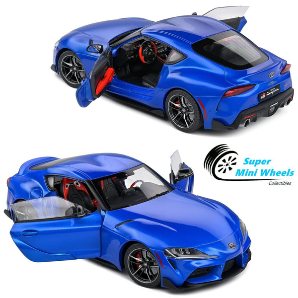 Solido 1:18 2021 Toyota GR Supra – Horizon Blue Metallic S1809003