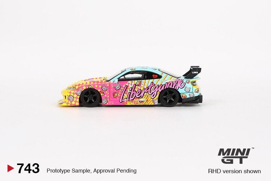 Mini GT 1:64 Nissan LB-Super Silhouette S15 SILVIA LBWK KUMA #743 ...