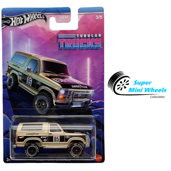 Hot Wheels Tubular Trucks 1985 Ford Bronco