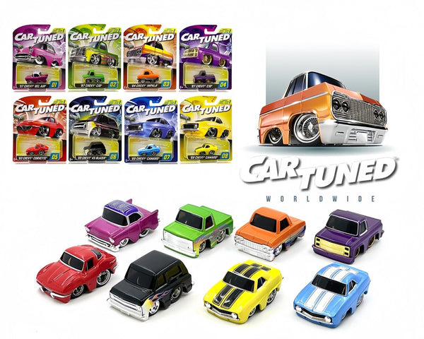 Car Tuned 1:64 Series 1 - 2024 Assortment 8 Pcs set