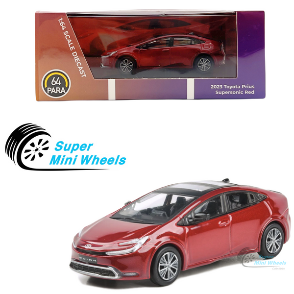 PARA64 1:64 2023 Toyota Prius Supersonic Red