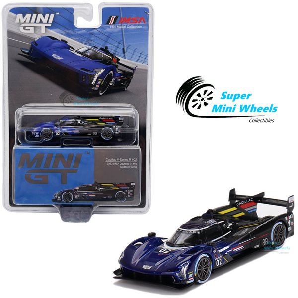 Mini GT 1:64 Cadillac V-Series.R #02 2023 IMSA Daytona 24 Hrs #669