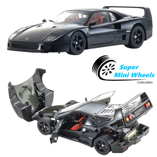 Kyosho 1:18 Original Ferrari F40 Black 08416BK