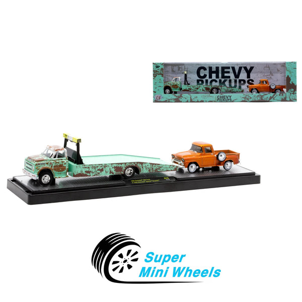 M2 Machines 1:64 1968 Chevrolet C60 Truck & 1958 Chevrolet Apache Stepside