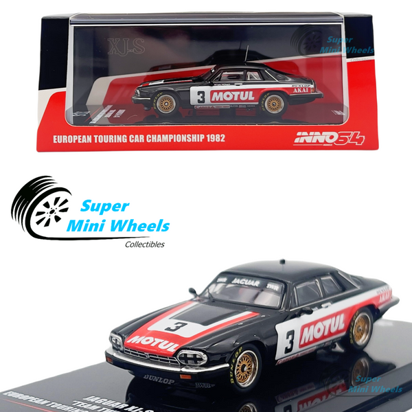 INNO64 1:64 Jaguar XJ-S #3 “TEAM TWR MOTUL” European Touring Championship 1982