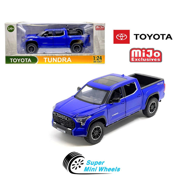 2023 Toyota Tundra TRD Off-Road 4×4 Blue 1:24 - MiJo Exclusives