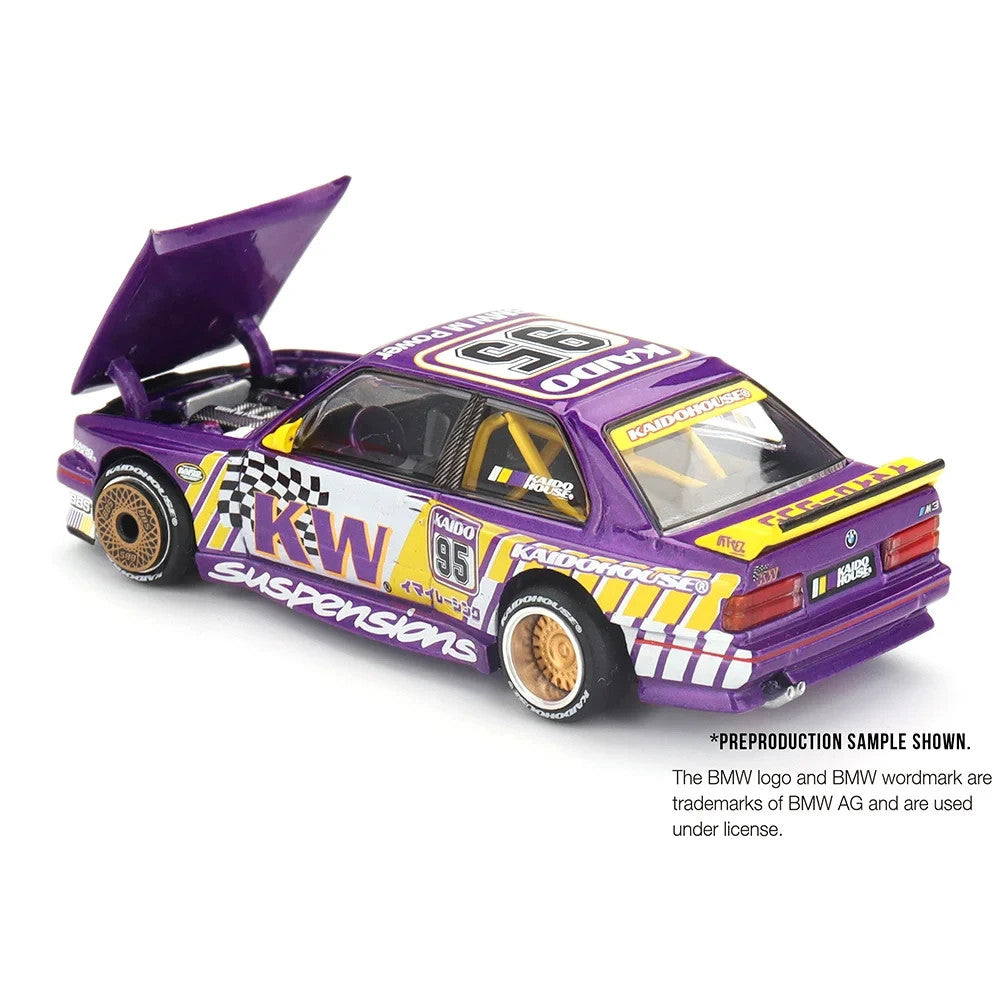 Kaido House 1:64 BMW M3 Kaido KW V1 – Purple #194 – Super Mini Wheels