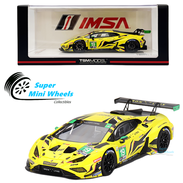 TSM-Model 1:43 Lamborghini Huracán GT3 EVO2 #19 Iron Lynx 2023 IMSA Daytona 24H