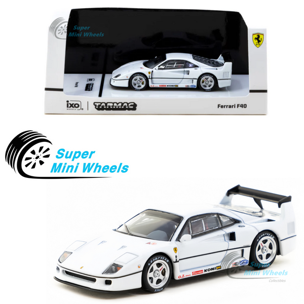 Tarmac Works 1:64 Ferrari F40 White