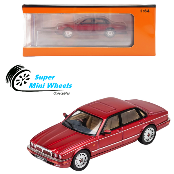 GCD 1:64 Jaguar XJR (X300)/XJ (X300) Red Diecast Model Car