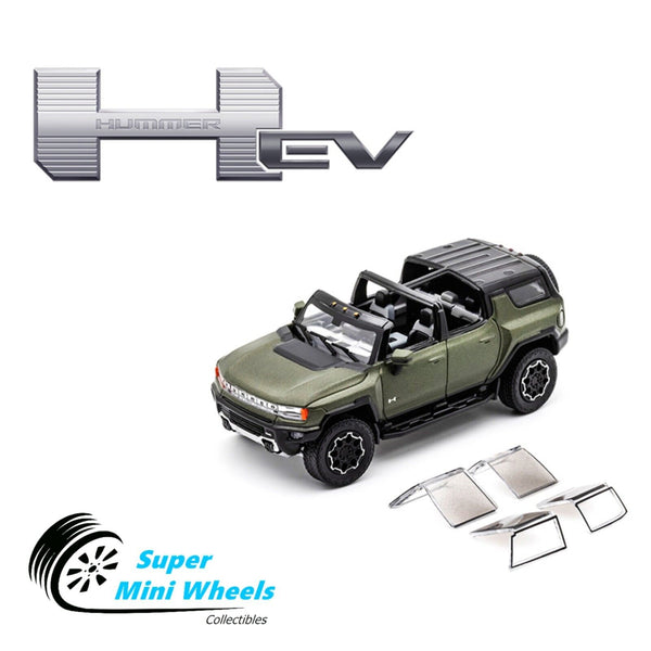 GCD 1:64 2023 GMC Hummer EV SUV Green