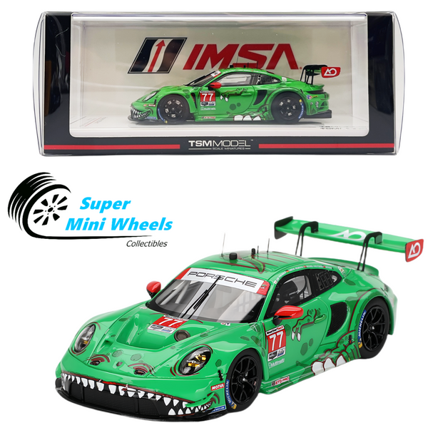 TSM-Model 1:43 Porsche 911 GT3 R #77 AO Racing 2024 IMSA Daytona 24 Hrs