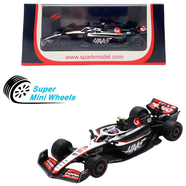 Sparky 1:64 F1 VF-23 #27 MONEYGRAM HAAS F1 TEAM NICO HÜLKENBERG