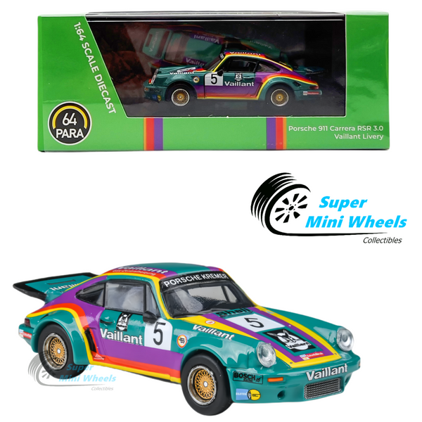 PARA64 1:64 Porsche 911 Carrera RSR 3.0 1975 Vaillant - 1:64