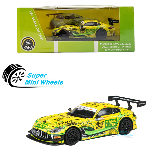 PARA64 - 1:64 - Mercedes-AMG GT3 Evo 2023 Macau GP Team Landgraf #48 P1