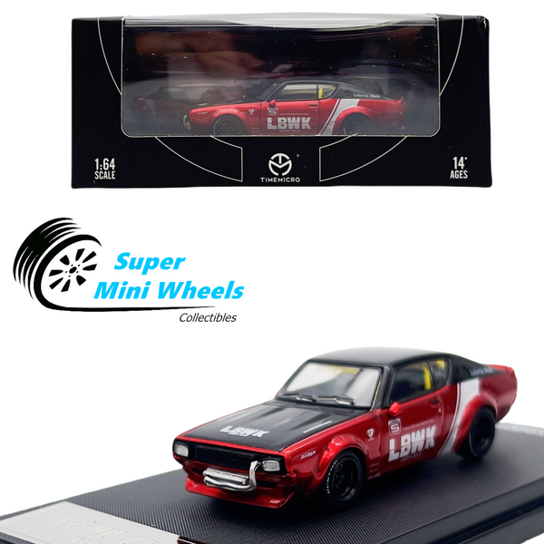 Time Micro 1:64 LBWK KPGC110 Red - Diecast Model