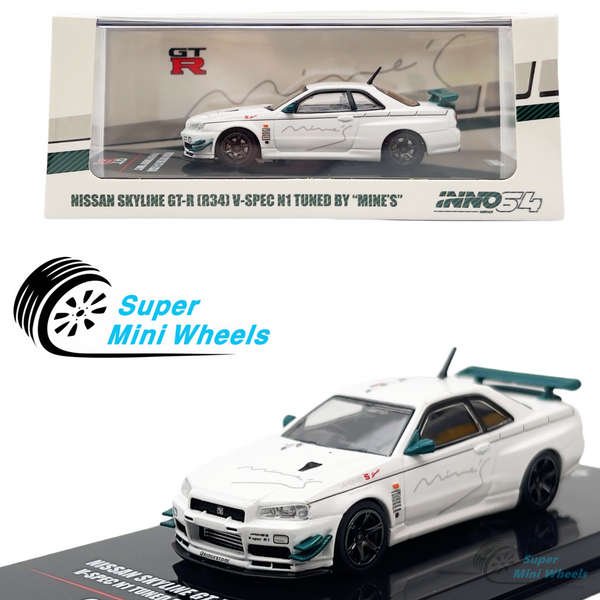 INNO64 1:64 Nissan GT-R R34 V-Spec N1 Tuned By "Mine's"