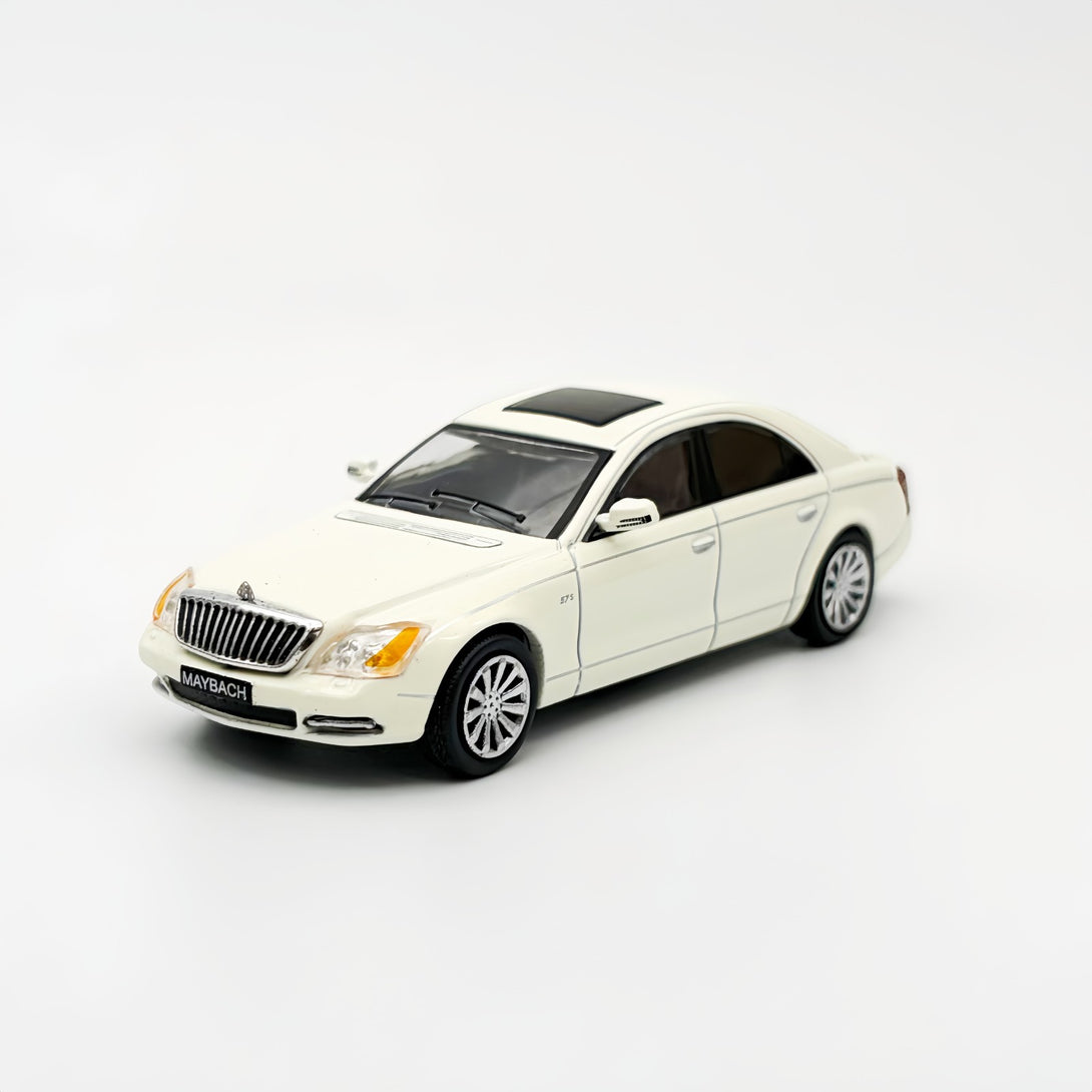 Shadow 1:64 Mercedes Maybach 57S White – Super Mini Wheels