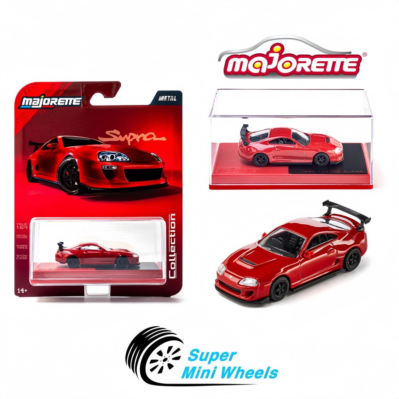 Majorette 1:64 Collector Series – 1975 Porsche 930 Turbo – Chrome
