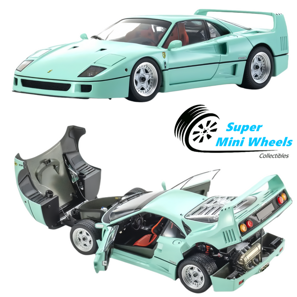 Kyosho 1:18 Original Ferrari F40 Mint Green 08416MG