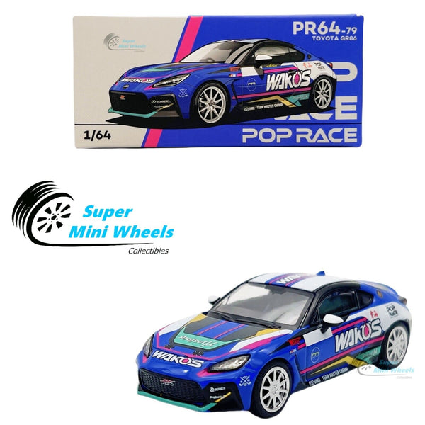 Pop Race 1:64 TMC Works Toyota GR86 Macau GP 2023 PR64-79